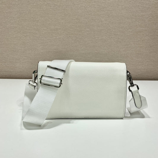 Pronta Entrega – Bolsa Modelo Prada Envelope Mini em Couro Saffiano