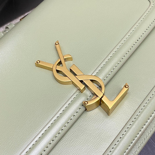 Pronta Entrega – Bolsa Modelo Yves Saint Laurent São Loureiro Couro com Logotipo