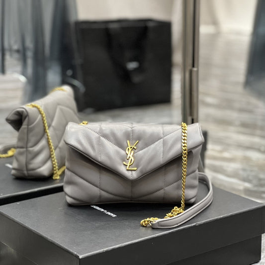 Pronta Entrega – Bolsa Modelo Saint Laurent Puffy Mini