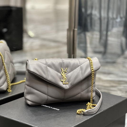 Pronta Entrega – Bolsa Modelo Saint Laurent Puffy Mini