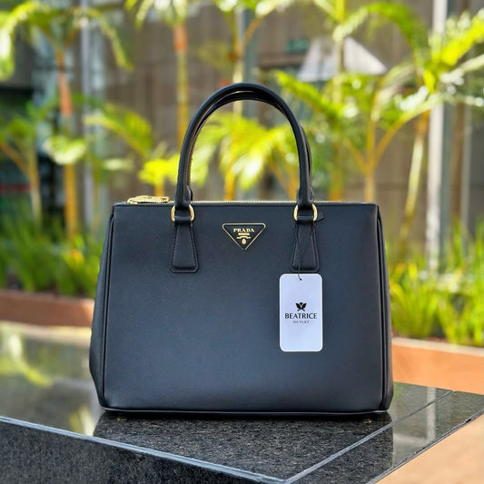 Pronta Entrega – PRONTA-ENTREGA – PRADA LEATHER BAG BLACK