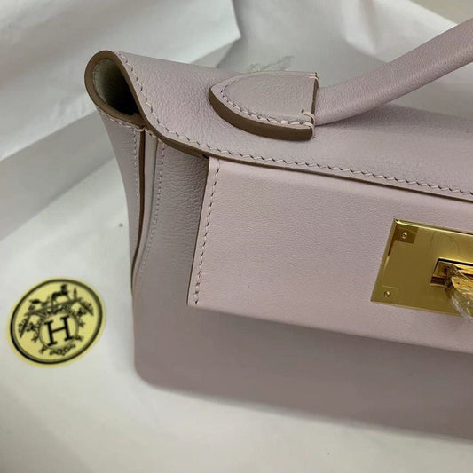 Pronta Entrega – PRONTA-ENTREGA – Bolsa Modelo  Hermès Mini 24/24 Mauve