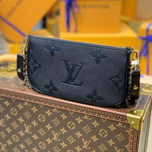 Pronta Entrega – Bolsa Modelo Louis Vuitton Multi Pochette Em Monograma
