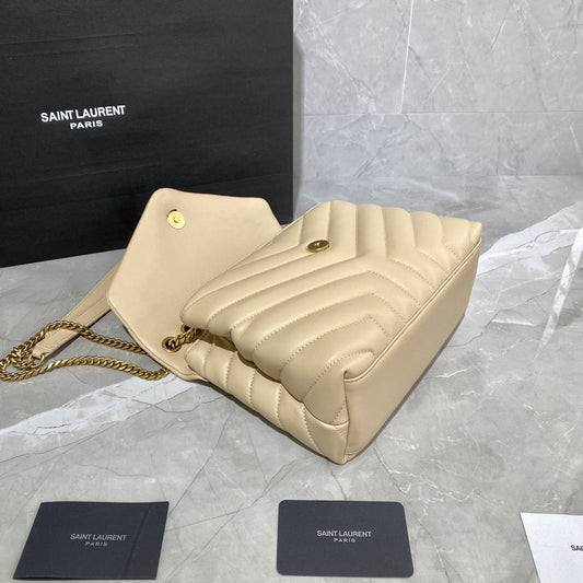 Pronta Entrega – Bolsa Modelo Saint Laurent Tranvesal Lou