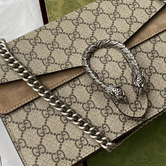 Pronta Entrega – Bolsa Modelo Gucci Dionysus GG Supreme Pequena