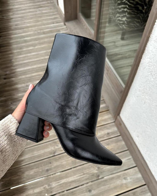 Pronta Entrega – Bota Cano Médio Capa Preto