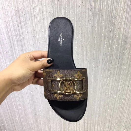 Pronta Entrega – Sandália Modelo Lоuіѕ Vuіttоn Monogram Brown
