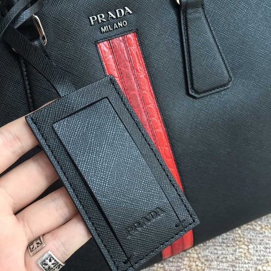 Pronta Entrega – Bolsa Modelo Prada Galleria Média em Couro Saffiano