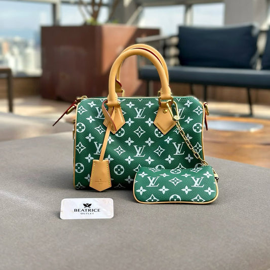 Pronta Entrega – PRONTA-ENTREGA – LOUIS VUITTON SPEEDY GREEN MONOGRAM