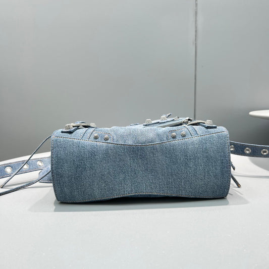 Pronta Entrega – Bolsa Balenciaga Neo Classic Mini Denim