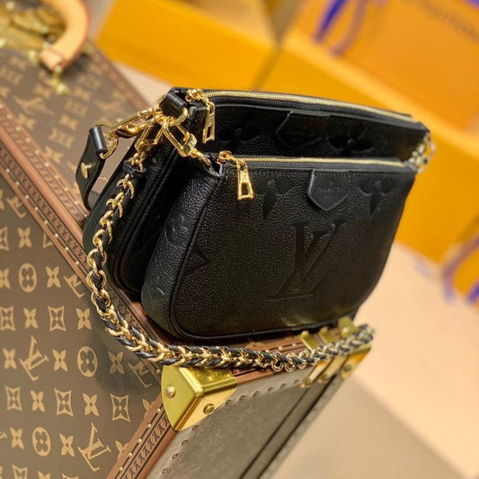 Pronta Entrega – Bolsa Modelo Louis Vuitton Multi Pochette Em Monograma