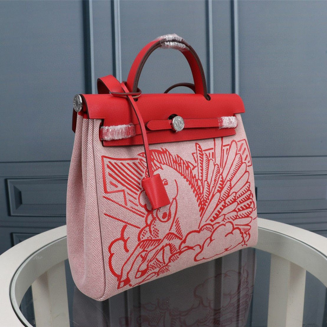 Pronta Entrega – Bolsa Modelo Hermes Herbag 32
