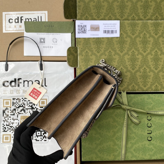 Pronta Entrega – Bolsa Modelo Gucci Dionysus GG Supreme Pequena