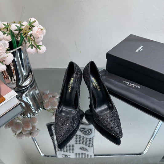 Pronta Entrega – Scarpin Modelo Saint Laurent Opyum Preto