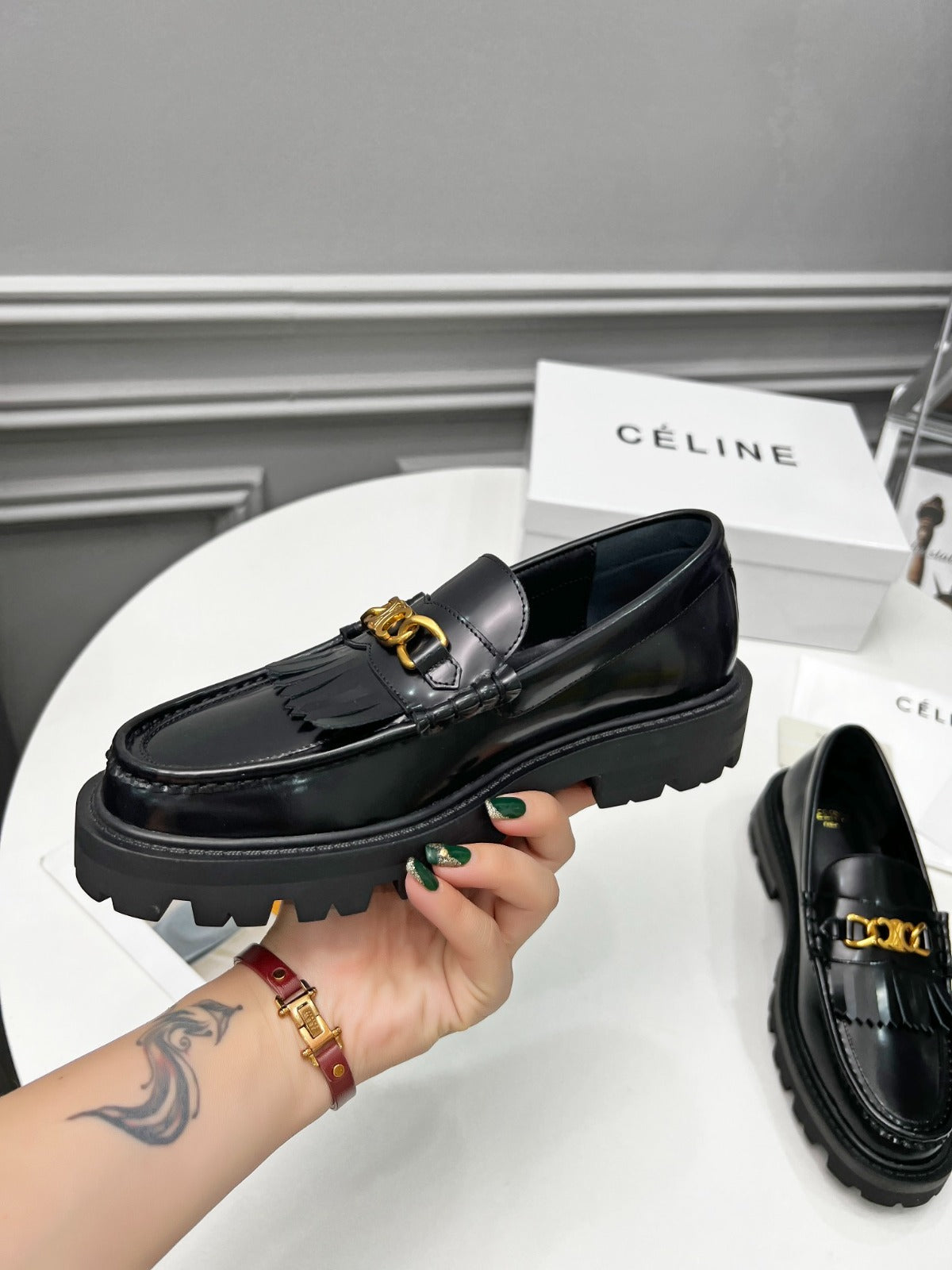 Pronta Entrega – Mocassim Modelo Celine Margaret