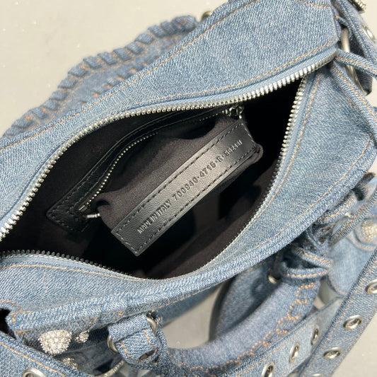 Pronta Entrega – Bolsa Balenciaga Neo Classic Mini Denim