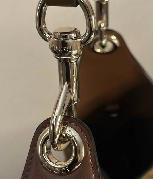 Pronta Entrega – PRONTA-ENTREGA – GUCCI LARGE JACKIE HOBO BAG CANVAS & LEATHER
