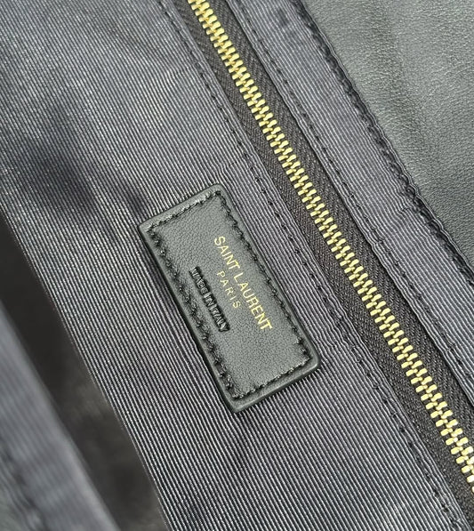 Pronta Entrega – SAINT LAURENT NIKI SHOPPING TOTE BAG BLACK