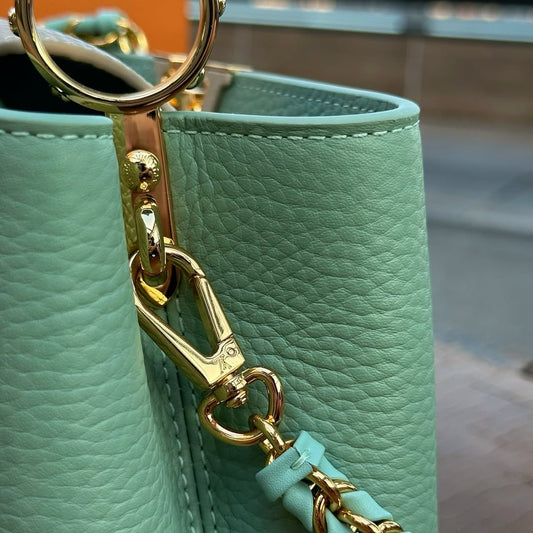 Pronta Entrega – PRONTA-ENTREGA – LOUIS VUITTON CAPUCINES GREEN MINT