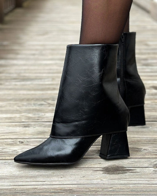 Pronta Entrega – Bota Cano Médio Capa Preto