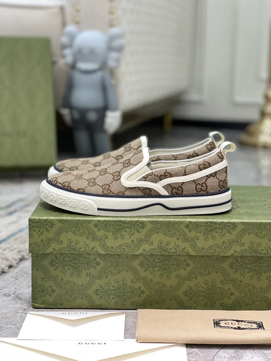 Pronta Entrega – PRONTA-ENTREGA – Slip-on Modelo Gucci Tennis 1977 Monogramado