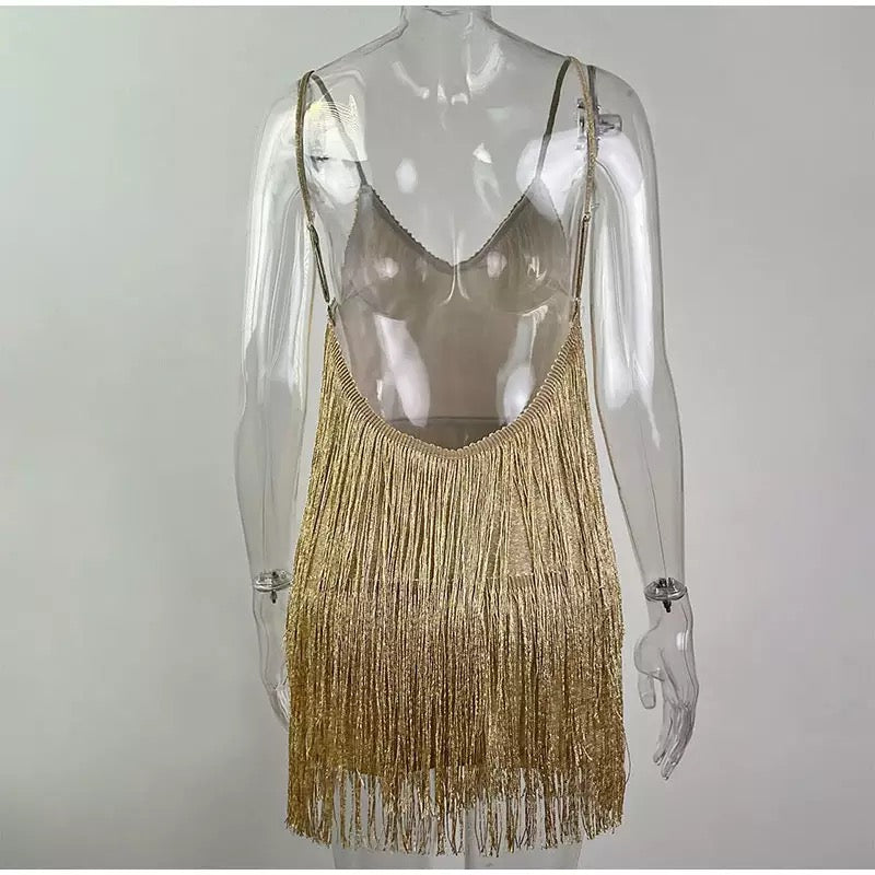Pronta Entrega – Vestido Adriana Dourado
