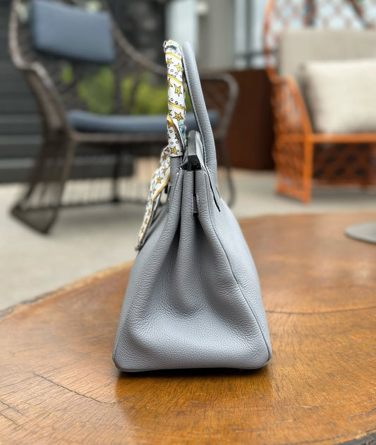 Pronta Entrega – PRONTA-ENTREGA – HERMÈS BIRKIN 30 TOGO GRIS