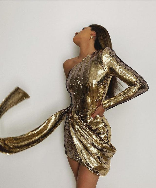 Pronta Entrega – Vestido Gabriela Dourado