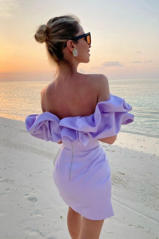 Pronta Entrega – Vestido Thays Lilás