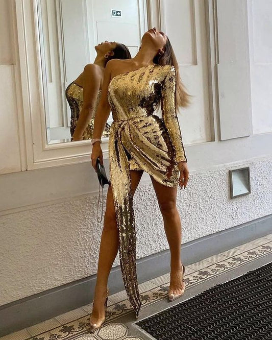 Pronta Entrega – Vestido Gabriela Dourado