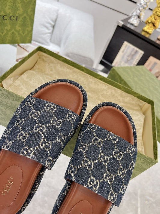 Pronta Entrega – Slide Gucci Platform Sandal