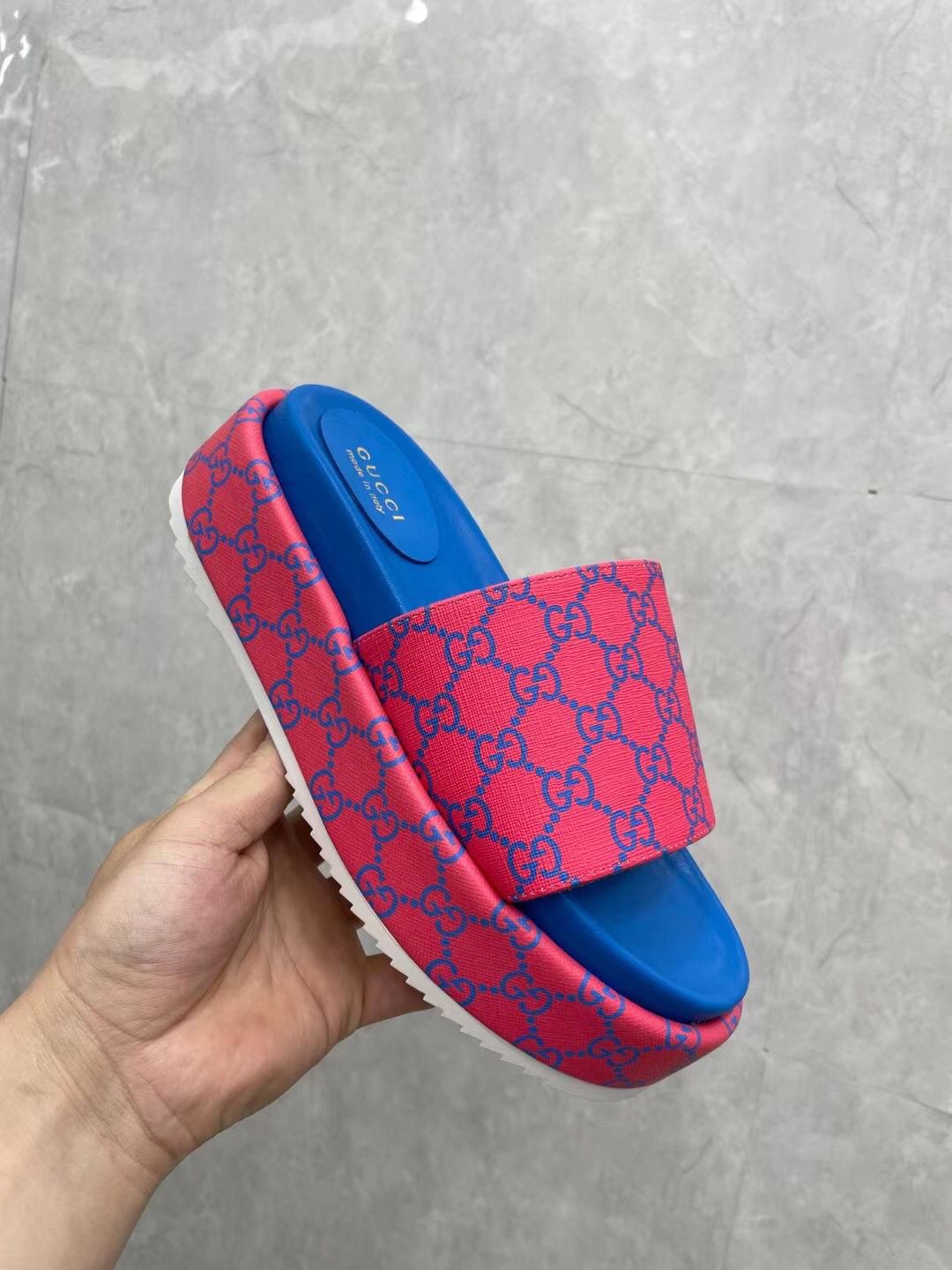 Pronta Entrega – Slide Gucci Platform Sandal