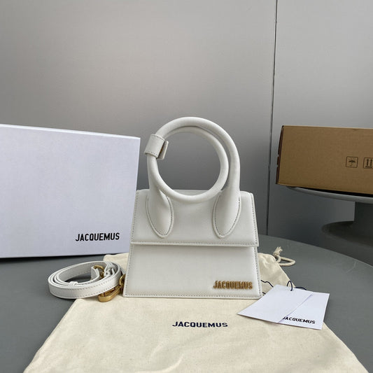 Pronta Entrega – Bolsa Modelo Jacquemus Le Chiquito Noeud