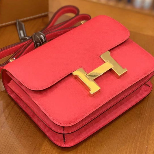 Pronta Entrega – Bolsa Modelo Hermes  Constance Bag Epsom 24