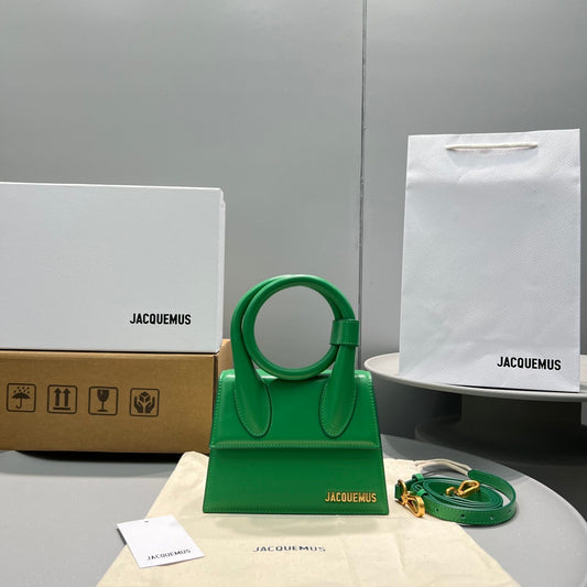 Pronta Entrega – Bolsa Modelo Jacquemus Le Chiquito Noeud
