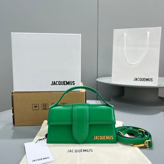 Pronta Entrega – Bolsa Modelo Jacquemus Tote Le Bambino de Couro