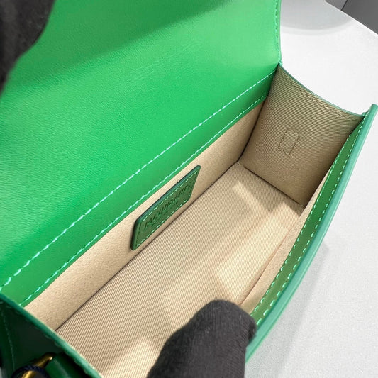 Pronta Entrega – Bolsa Modelo Jacquemus Tote Le Bambino de Couro