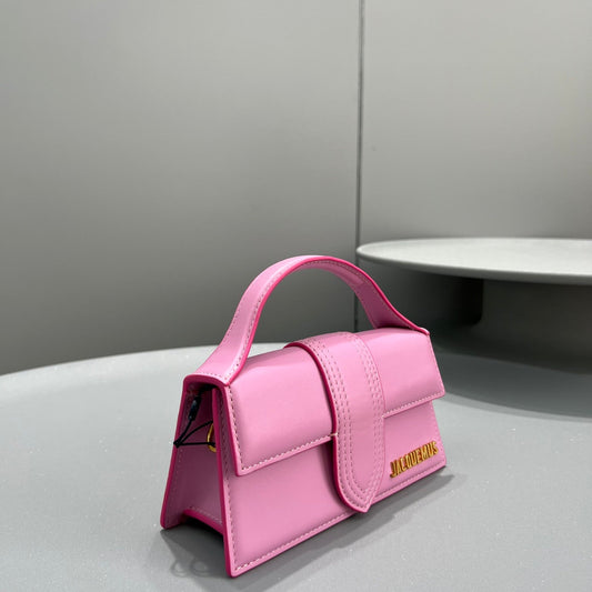 Pronta Entrega – Bolsa Modelo Jacquemus Tote Le Bambino de Couro
