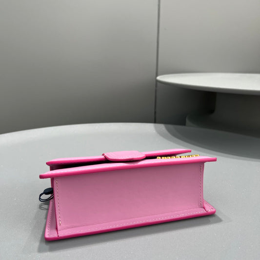 Pronta Entrega – Bolsa Modelo Jacquemus Tote Le Bambino de Couro