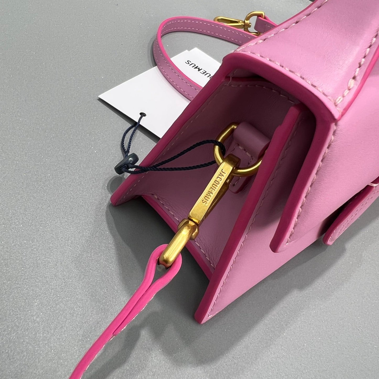 Pronta Entrega – Bolsa Modelo Jacquemus Tote Le Bambino de Couro