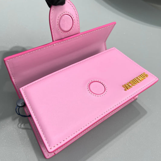 Pronta Entrega – Bolsa Modelo Jacquemus Tote Le Bambino de Couro