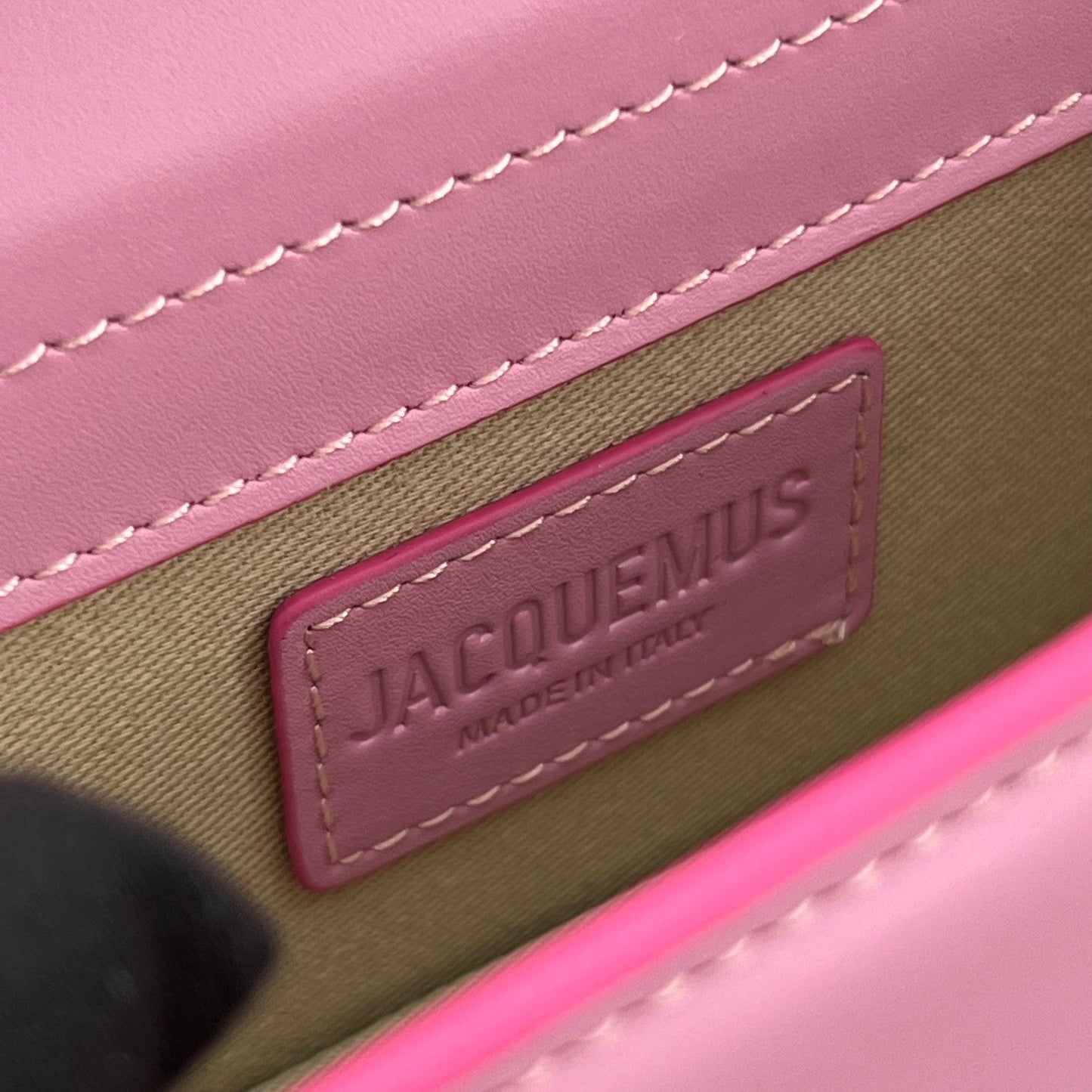 Pronta Entrega – Bolsa Modelo Jacquemus Tote Le Bambino de Couro