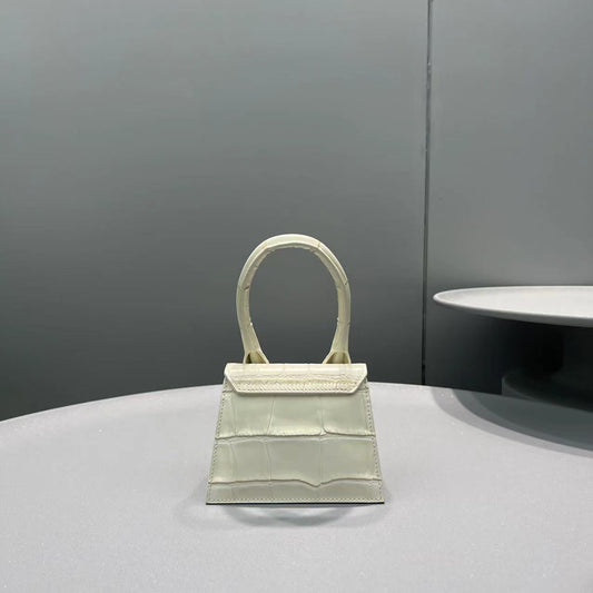 Pronta Entrega – Bolsa Modelo Jacquemus Le Chiquito Couro Croco