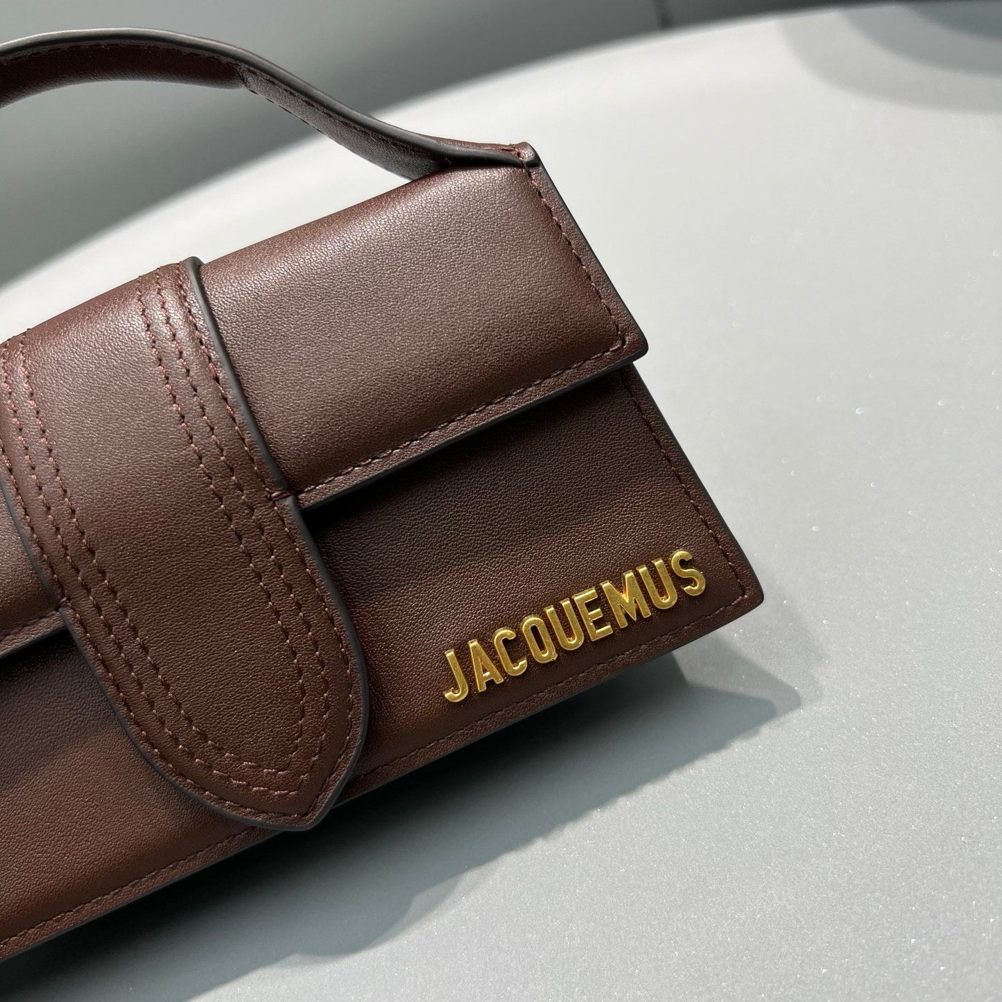 Pronta Entrega – Bolsa Modelo Jacquemus Tote Le Bambino de Couro