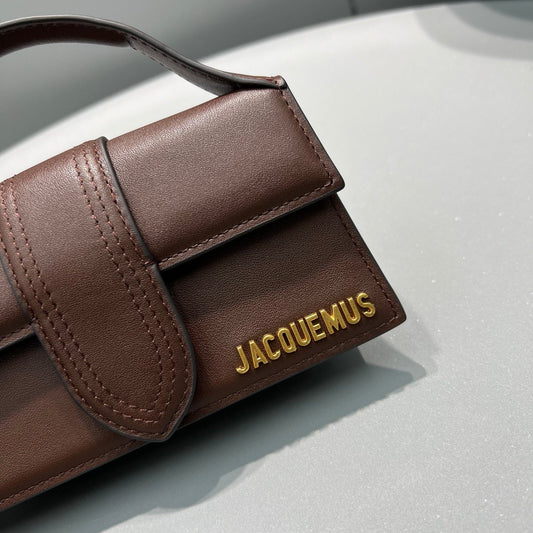 Pronta Entrega – Bolsa Modelo Jacquemus Tote Le Bambino de Couro