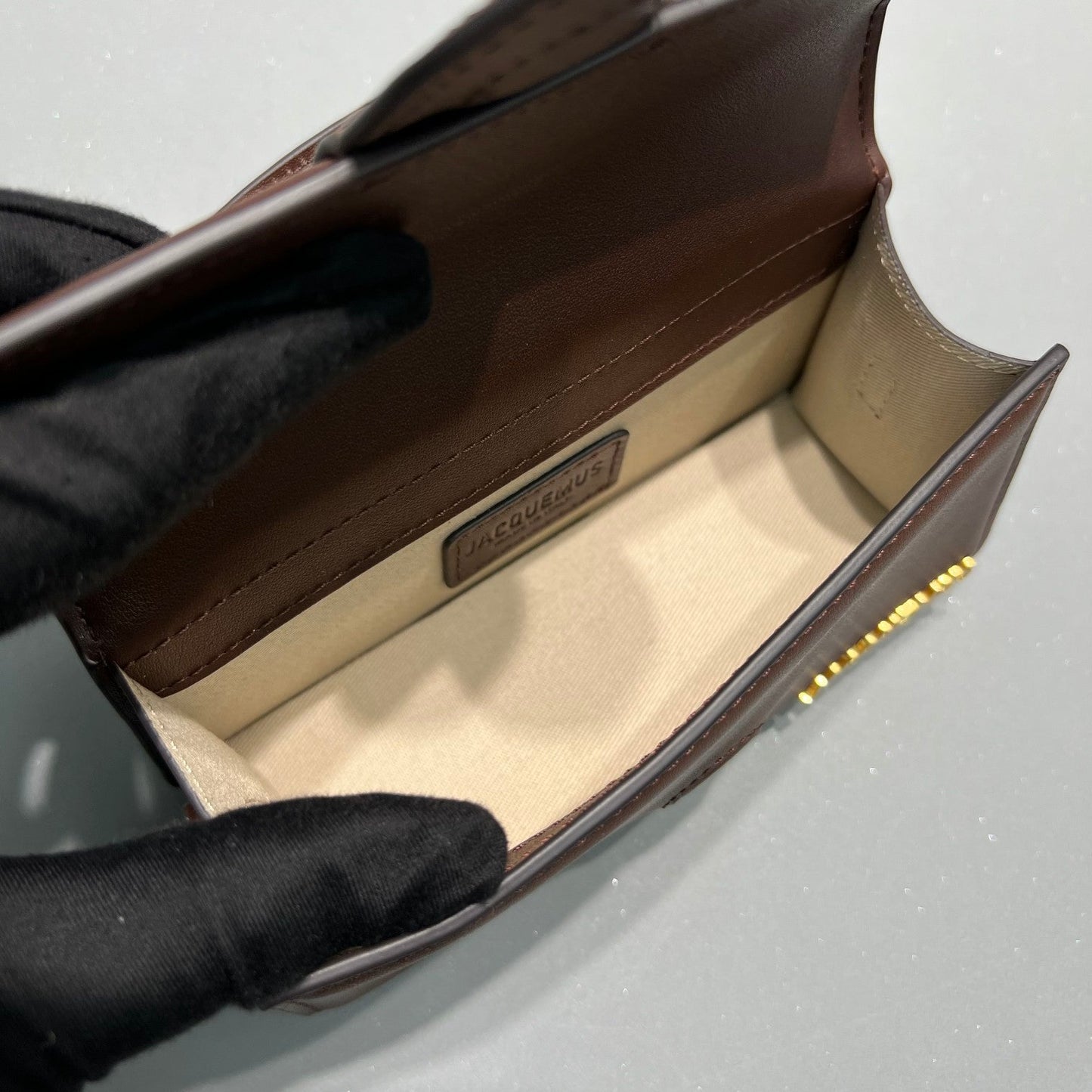 Pronta Entrega – Bolsa Modelo Jacquemus Tote Le Bambino de Couro