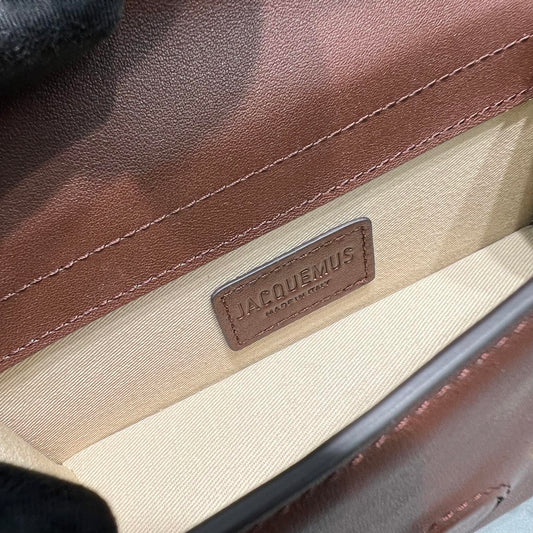 Pronta Entrega – Bolsa Modelo Jacquemus Tote Le Bambino de Couro