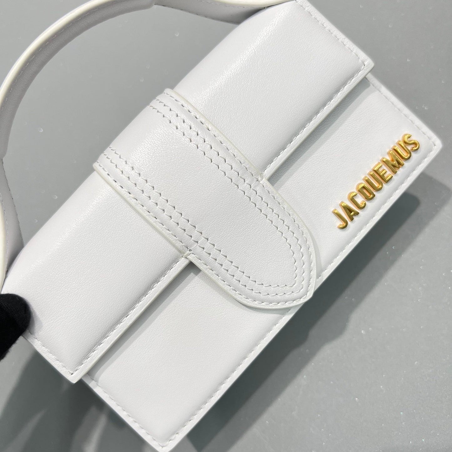 Pronta Entrega – Bolsa Modelo Jacquemus Tote Le Bambino de Couro