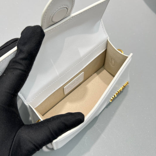 Pronta Entrega – Bolsa Modelo Jacquemus Tote Le Bambino de Couro