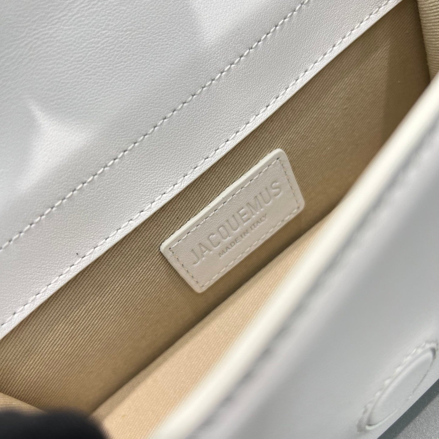 Pronta Entrega – Bolsa Modelo Jacquemus Tote Le Bambino de Couro
